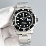 HP Factory Rolex Submariner 41mm 904L Steel 3235 Movement Black Dial SS Band Watch
